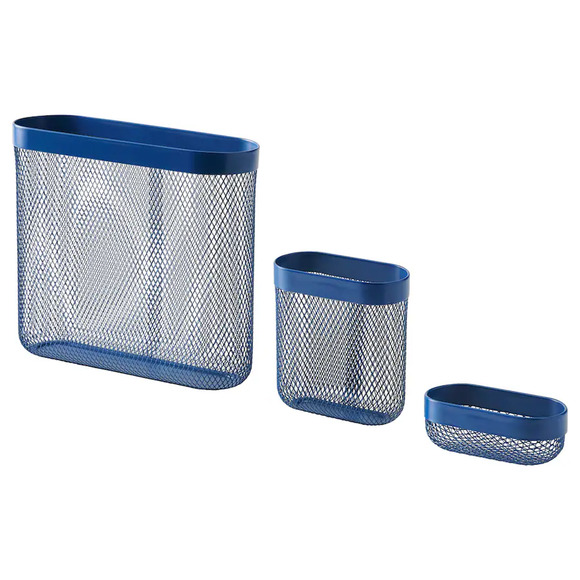 IKEA Other - IKEA SKÅDIS SKADIS Storage Basket, Mesh Blue, Pegboard Access. (505.541.73) NEW